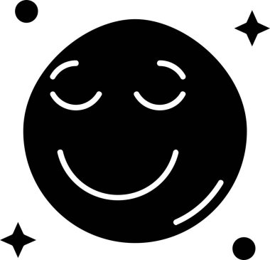 emoji. Web simgesi basit illüstrasyon