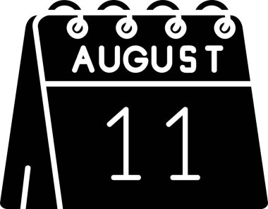 Kolayca değiştirebilen ya da düzenleyebilen takvim kabartma vektör simgesi