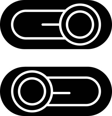 Modern ikon susuzluğunun vektör çizimi