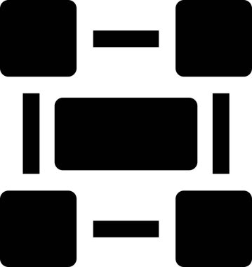 jimnastik salonu egzersiz simgesi