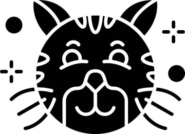 Köpek simgesinin vektör illüstrasyonu