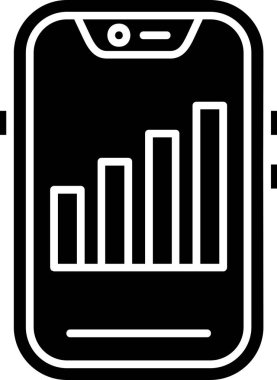 cep telefonu simgesi, vektör illüstrasyon tasarımı