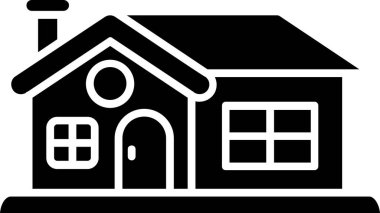 ev simgesi vektör illüstrasyonu