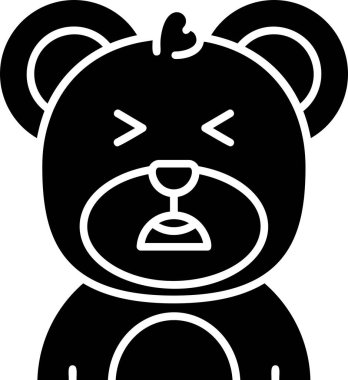 hayvan ayı panda simgesi ana hatlarıyla