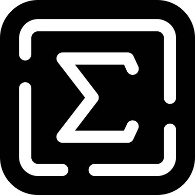 Beyaz arkaplan simgesinin vektör çizimi