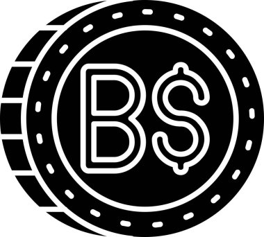 Para için. Web simgesi basit illüstrasyon