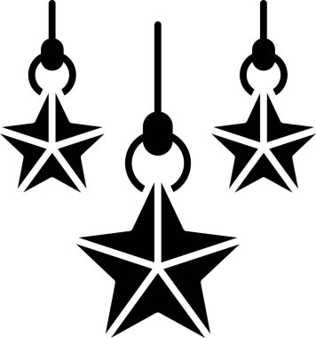 Beyaz arkaplanda noel süslemeleri vektör kümesi