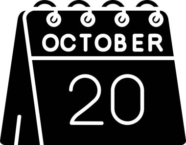 Tek günlük takvimle birlikte Eylül 'ün 20' si.