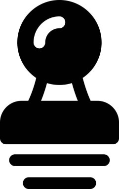 Zil çanı simgesi katı biçimde