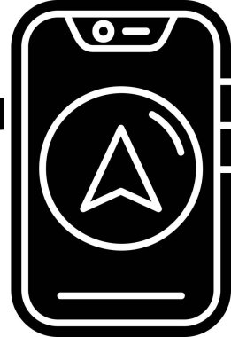 Telefon simgesi vektör illüstrasyonu