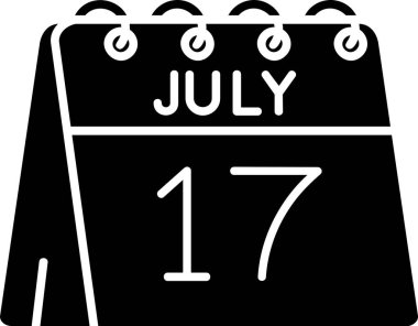 Takvim Kabartma Simgesi Tasarımı