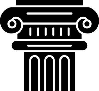 sütun simgesi - taslak biçimi