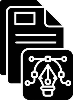 Yazıcı. Web simgesi basit tasarım