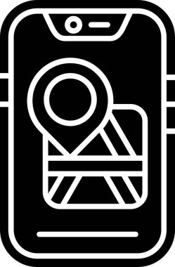 mobil kamera vektör illüstrasyonu