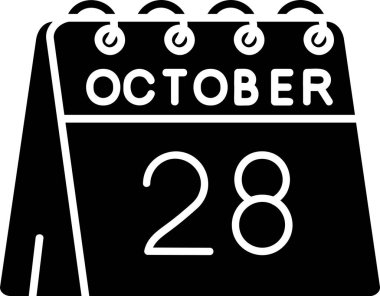 Takvim simgesi. vektör illüstrasyonu