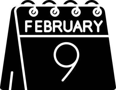 Şubat 18 takvim simgesi