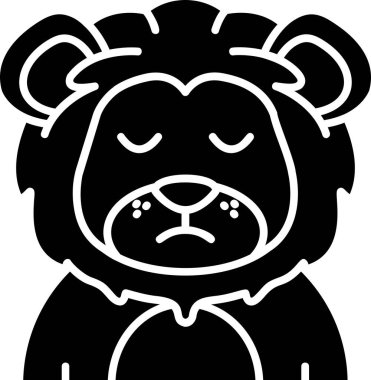 hayvan duygu simgesi katı bir şekilde