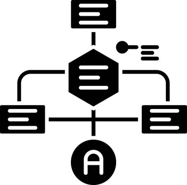 ağ paylaşım simgesi çizimi