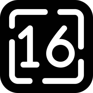 Takvim işaretinin vektör illüstrasyonu