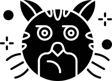 Hayvan suratlı simge katı bir şekilde