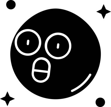 Bir yüzün vektör illüstrasyonu