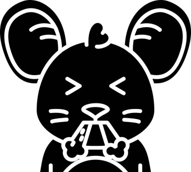 Büyük fiyonklu şirin bir panda.