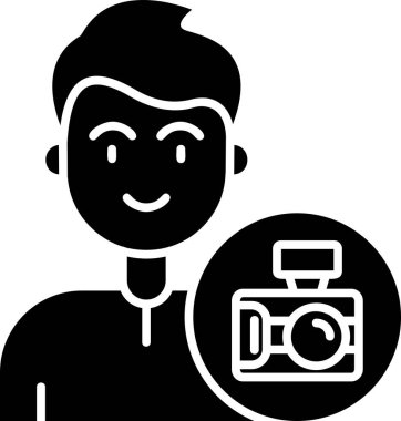 Fotoğraf makinesi fotoğrafçılığı simgesi