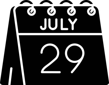 Takvim simgesi tasarımı, vektör illüstrasyonu