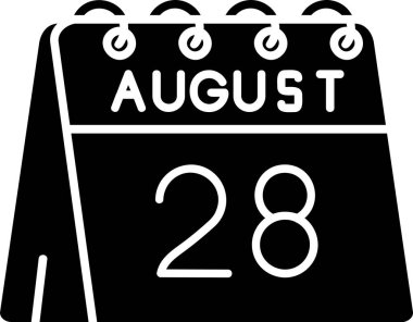 Ağustos 28 - Takvim simgesi