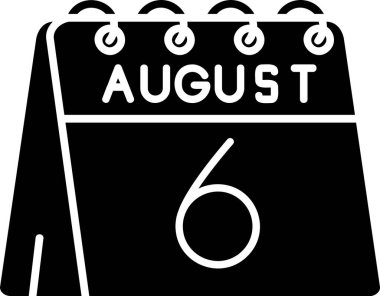 Takvim simgesi, vektör çizimi