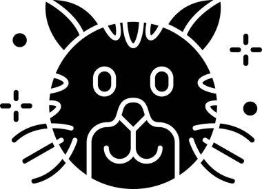 vektör içinde kedi simgesi