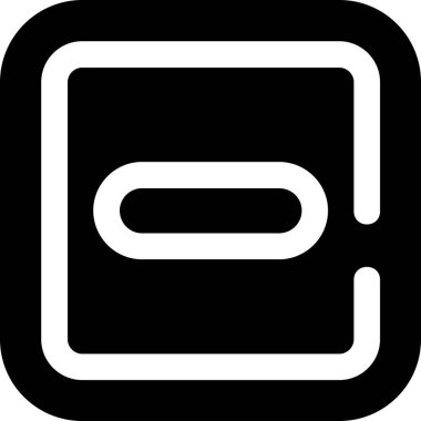 Modern b 'nin vektör illüstrasyonu eksik simgesi