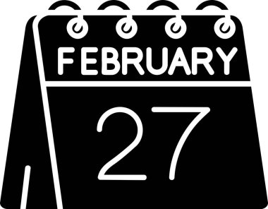 Şubat 27 - 27 - takvimde takvim olan takvim - Şubat 27.
