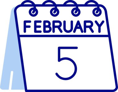 takvim çizgisi simgesi