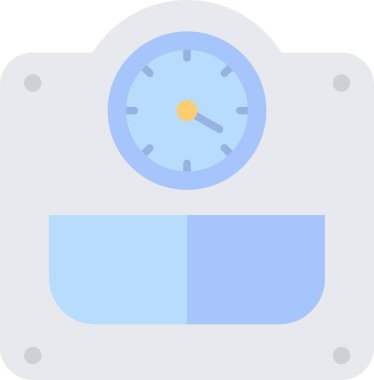 Saat düzlüğü simgesi, vektör illüstrasyonu, zaman kavramı