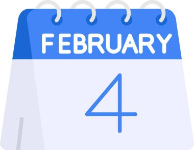 15 Şubat tarih simgesi