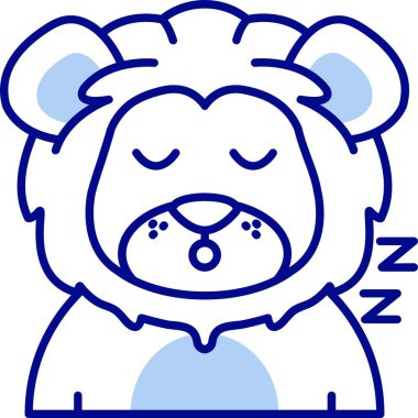 Uyuyan ayı simgesi, taslak biçimi