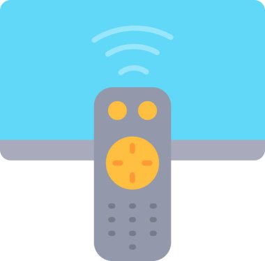 Kablosuz kablosuz kablosuz simge düz biçimli