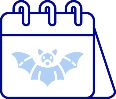 Takvim. Web simgesi basit illüstrasyon