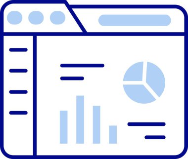 grafik simgesi. Basit resimleme