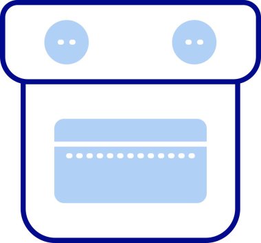 tarayıcı web simgesi basit illüstrasyon