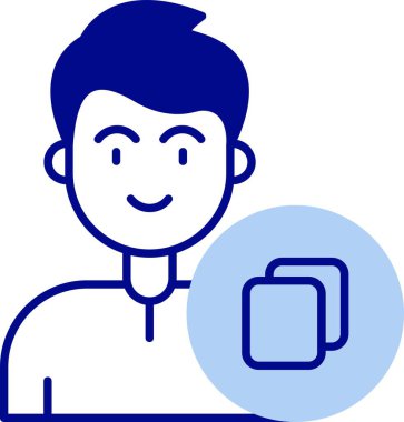 kahve simgesi, vektör illüstrasyonu