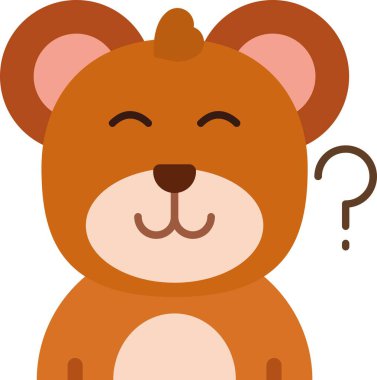 Kocaman gülümsemeli ayı.