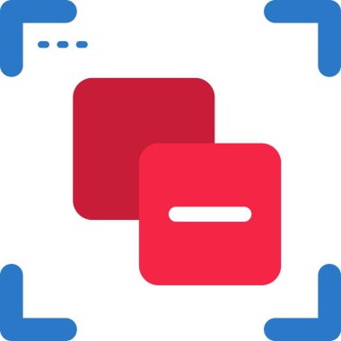 Vektör evrensel simgesi Trendy bakmak.