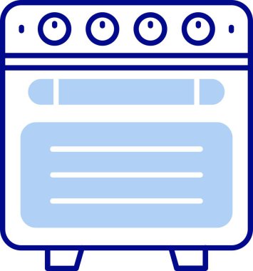 Mutfak makinesi. Basit resimleme