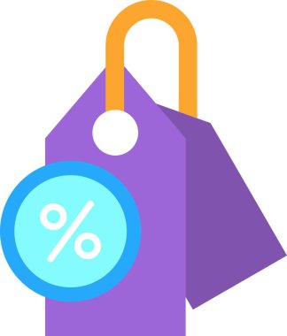 İndirim etiketi indirimi satış fiyatı simgesi