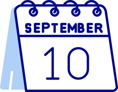 Tek bir günlük takvimle 10 Eylül