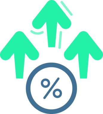 ok simgesi, vektör illüstrasyonu