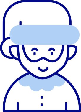 Erkek bebek şapkası ikonu. Beyaz arkaplanda izole edilmiş web tasarımı için erkek çocuk çocuk simgesi çizgisi vektör simgesi