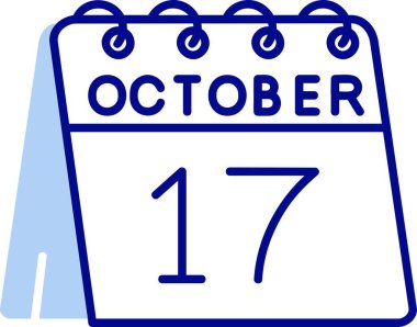 Takvim simgesinin vektör illüstrasyonu